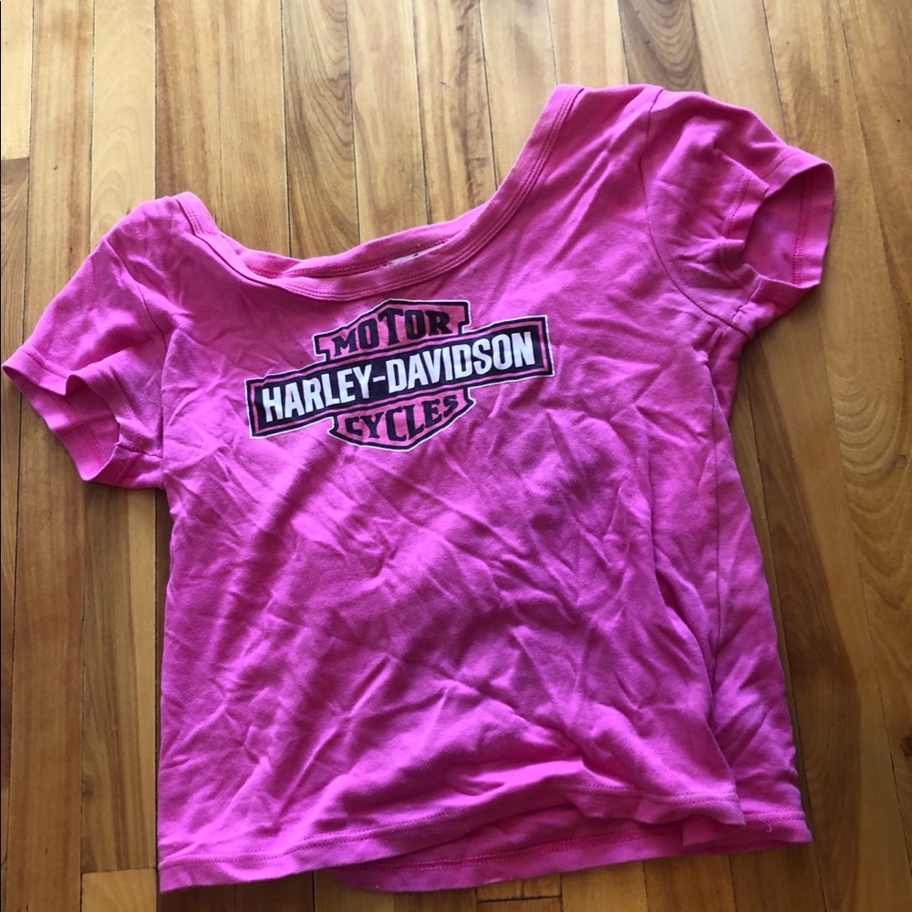 Pink Tennessee Harley Davidson Tee